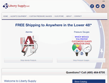 Tablet Screenshot of libertyaz.com
